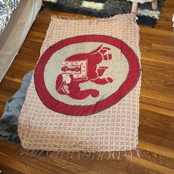 Elephant scarf wrap or wall hanging - Picture 5 of 5